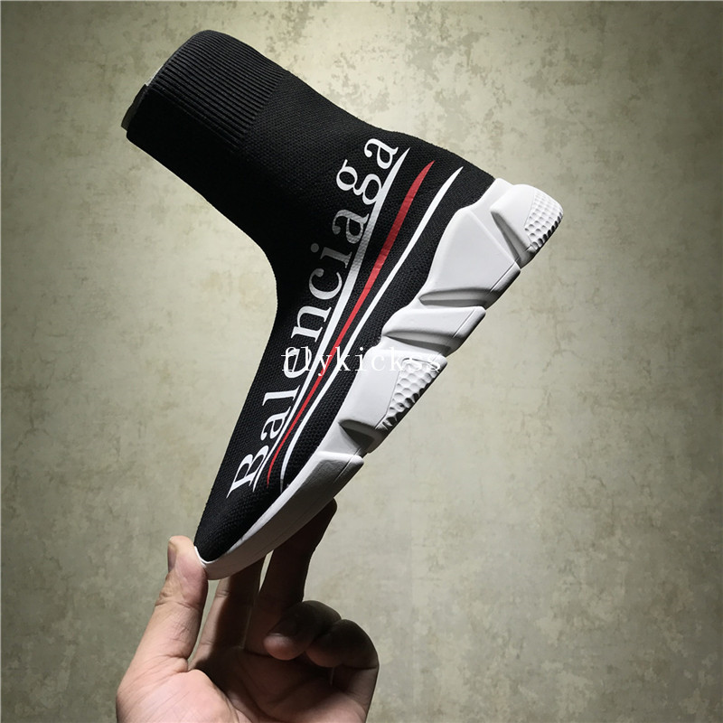 Coca-cola xBalenciaga Speed Trainer Sock Black